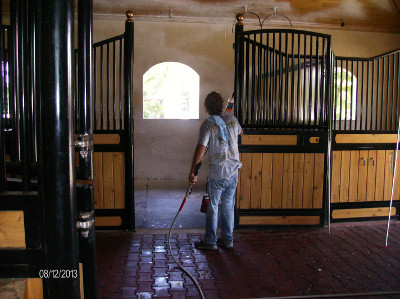 Disinfect you stable or barn