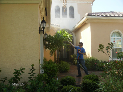 Beav's Window Cleaning can wash your whole house.